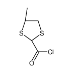 1,3-Dithiolane-2-carbonyl chloride, 4-methyl-, trans- (9CI) picture