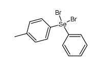 dibromo-phenyl-p-tolyl-λ4-selane Structure