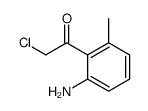 Ethanone, 1-(2-amino-6-methylphenyl)-2-chloro- (9CI) Structure
