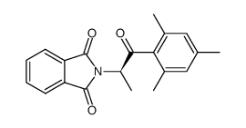 (R)-Mesityl-(1-phthalimidoethyl)-keton结构式