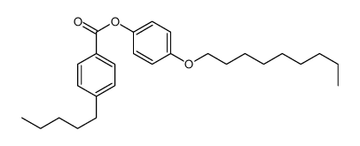 (4-nonoxyphenyl) 4-pentylbenzoate结构式