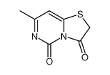 thiazolo<3,2-c>-7-methylpyrimidin-5-one结构式