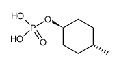 Phosphoric acid mono-(4-methyl-cyclohexyl) ester结构式