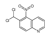 6-(dichloromethyl)-5-nitroquinoline Structure