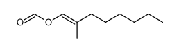 (E)-2-methyloct-1-en-1-yl formate Structure