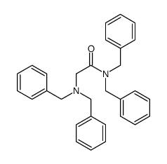 N,N-dibenzyl-2-(dibenzylamino)acetamide Structure