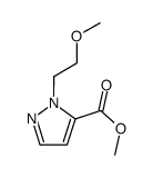 Methyl 1-(2-methoxyethyl)-1H-pyrazole-5-carboxylate Structure