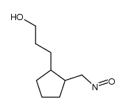 3-(2-(nitrosomethyl)cyclopentyl)propan-1-ol Structure