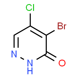 4-bromo-5-chloro-2,3-dihydropyridazin-3-one Structure