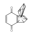 Iron, (h5-2,4-cyclopentadien-1-yl)[(1,2,3,3a,7a-h)-4,7-dihydro-4,7-dioxo-1H-inden-1-yl]- Structure