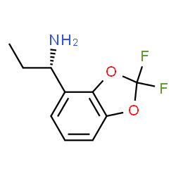 (1S)-1-(2,2-DIFLUOROBENZO[D]1,3-DIOXOLEN-4-YL)PROPYLAMINE Structure