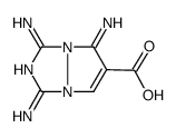 1H,5H-Pyrazolo[1,2-a]-s-triazole-6-carboxylicacid,2,3-dihydro-1,3,5-triimino- picture