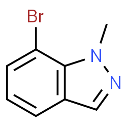 7-Bromo-1-Methylbenzodiazole structure