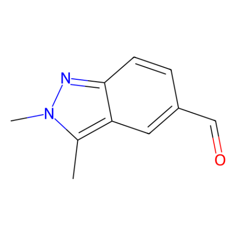 2,3-dimethylindazole-5-carbaldehyde Structure