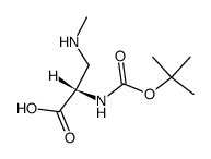 boc-(s)-2-amino-3-(methylamino)propanoic acid picture