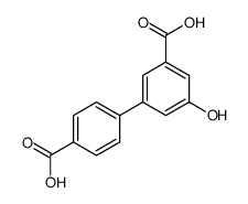 3-(4-carboxyphenyl)-5-hydroxybenzoic acid Structure