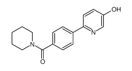 [4-(5-hydroxypyridin-2-yl)phenyl]-piperidin-1-ylmethanone Structure