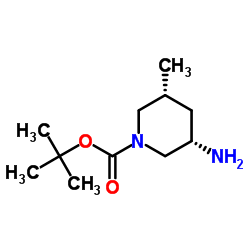 tert-butyl (3S,5R)-3-amino-5-methylpiperidine-1-carboxylate picture