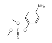 4-dimethoxyphosphinothioyloxyaniline结构式