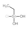 chloro-ethyl-tin dihydrate Structure