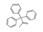 (1-iodovinyl)triphenylsilane结构式