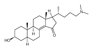 3-hydroxy-24-dimethylaminochol-8(14)-en-15-one picture