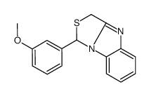 1-(3-methoxyphenyl)-1,3-dihydro-[1,3]thiazolo[3,4-a]benzimidazole Structure