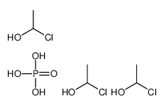 1-chloroethanol,phosphoric acid Structure