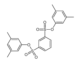 bis(3,5-dimethylphenyl) benzene-1,3-disulfonate结构式