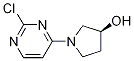 (S)-1-(2-Chloro-pyrimidin-4-yl)-pyrrolidin-3-ol Structure