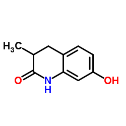 7-Hydroxy-3-methyl-3,4-dihydro-2(1H)-quinolinone Structure
