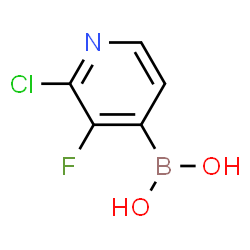 2-chloro-3-fluoro-4-(4,4,5,5-tetramethyl-1,3,2-dioxaborolan-2-yl)pyridine Structure