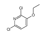 2,6-dichloro-3-ethoxypyridine Structure