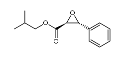 (+)-isobutyl (2S,3R)-β-phenylglycidate Structure