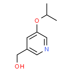 (5-Isopropoxypyridin-3-yl)methanol structure