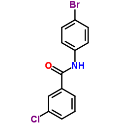 N-(4-Bromophenyl)-3-chlorobenzamide Structure
