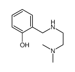 2-[[2-(dimethylamino)ethylamino]methyl]phenol结构式