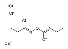 calcium,[(Z)-1-chlorobutylideneamino] N-ethylcarbamate,dichloride Structure