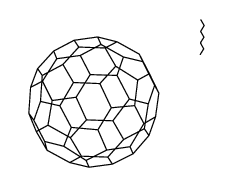 C60 n-heptane Structure