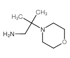 2-Methyl-2-morpholin-4-yl-propylamine structure