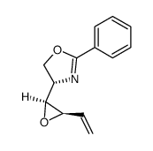 (4S,1'S,2'R)-4-(1',2'-Epoxybut-3'-enyl)-2-phenyl-4,5-dihydrooxazole Structure