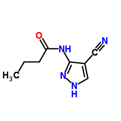 Butanamide,N-(4-cyano-1H-pyrazol-3-yl)- picture