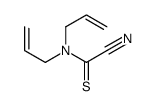 Carbonocyanidothioic amide,di-2-propenyl- (9CI) structure