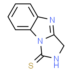 1H-Imidazo[1,5-a]benzimidazole-1-thione,2,3-dihydro-(9CI) structure