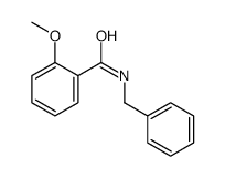 N-Benzyl-2-methoxybenzamide结构式