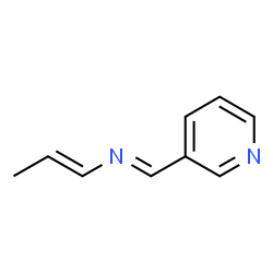 1-Propen-1-amine,N-(3-pyridinylmethylene)-(9CI)结构式