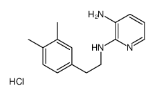 2-N-[2-(3,4-dimethylphenyl)ethyl]pyridine-2,3-diamine,hydrochloride结构式