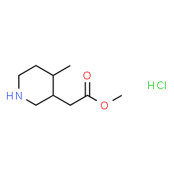 methyl 2-(4-methylpiperidin-3-yl)acetate hydrochloride picture