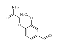 2-(4-Formyl-2-methoxy-phenoxy)-acetamide Structure
