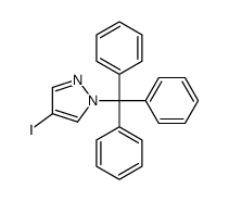4-IODO-1-TRITYL-1H-PYRAZOLE structure